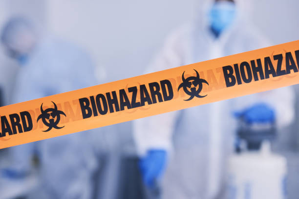 Professional Blood Cleanup technician working in Auburn, NY